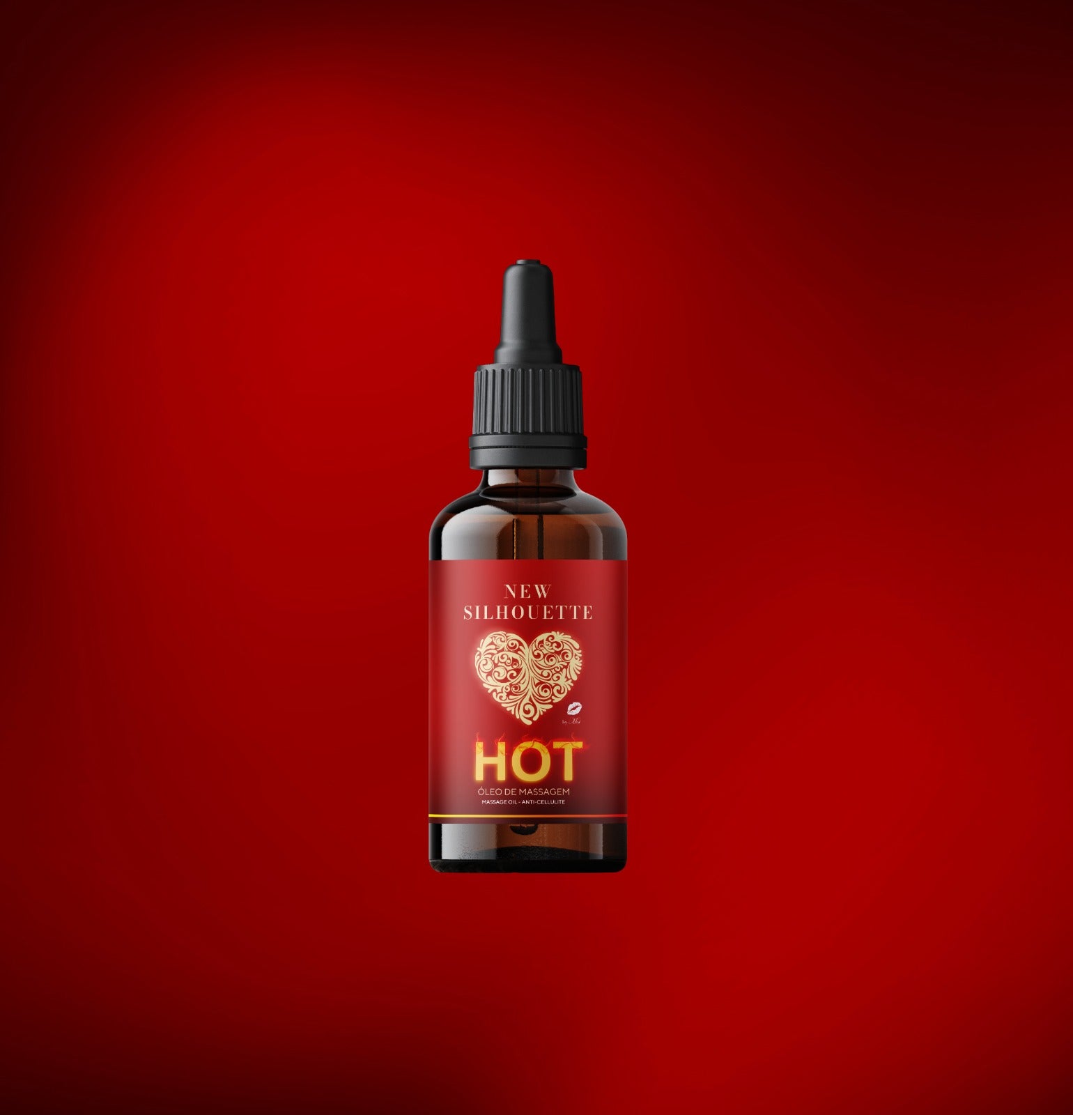 Hot Óleo de Massagem New Silhouette – Relaxamento, Conforto e Bem-Estar Corporal