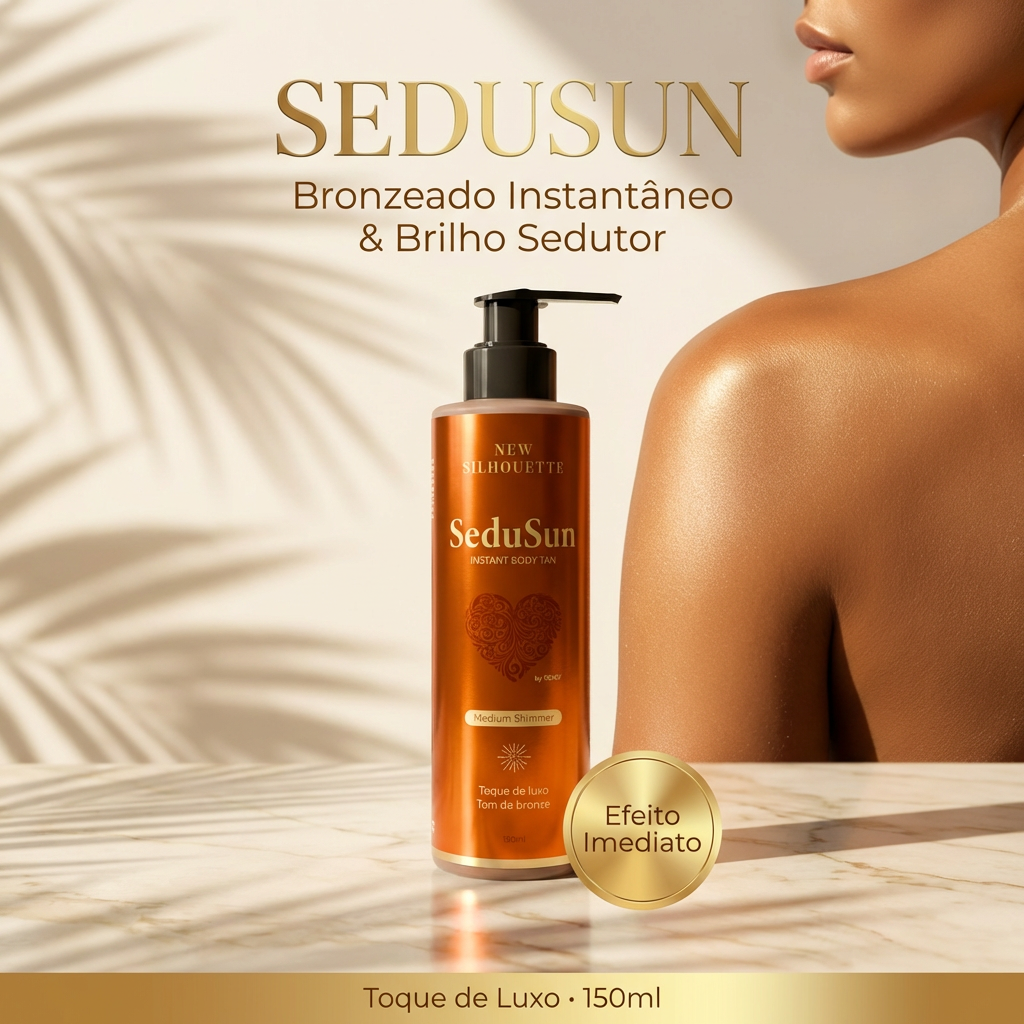 SeduSun New Silhouette – O Segredo para um Bronzeado Perfeito sem Sol