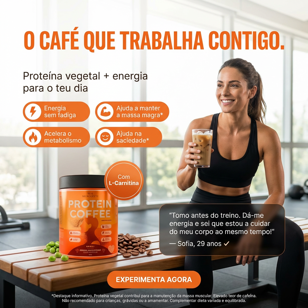 Protein Coffee New Silhouette – Café Proteico para Energia, Foco e Apoio ao Emagrecimento