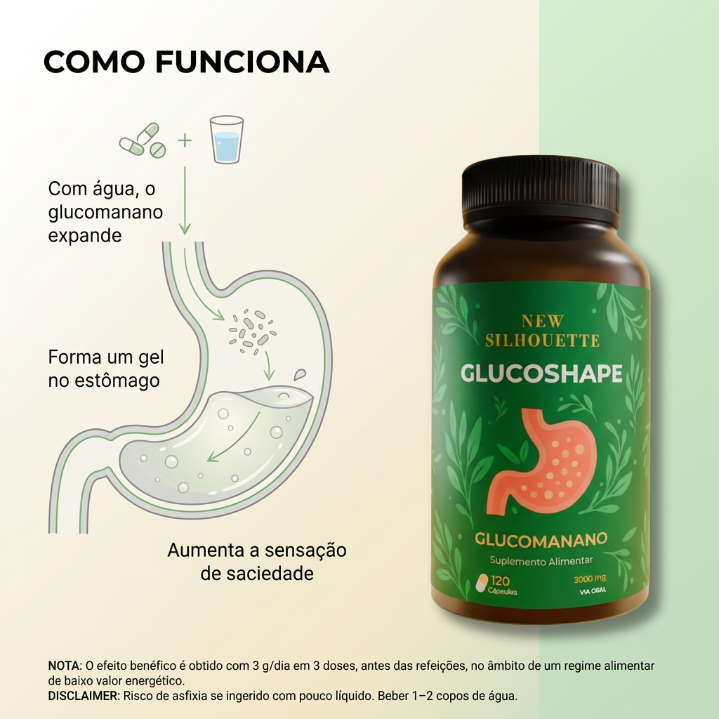 GlucoShape New Silhouette – Suplemento para Equilíbrio Metabólico e Controlo do Açúcar
