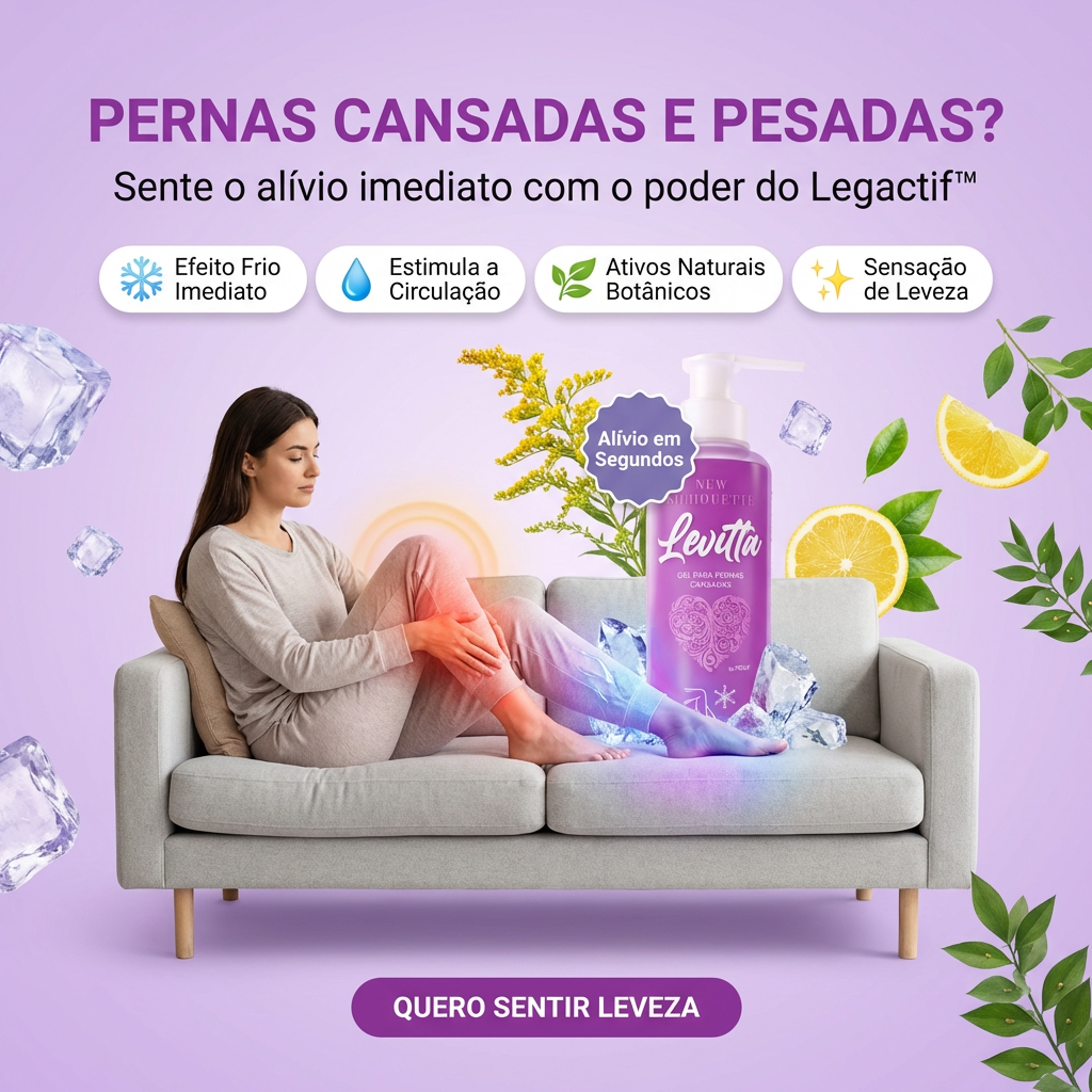 New Silhouette Levitta – Suplemento com Legactif™ para Leveza e Bem-Estar das Pernas
