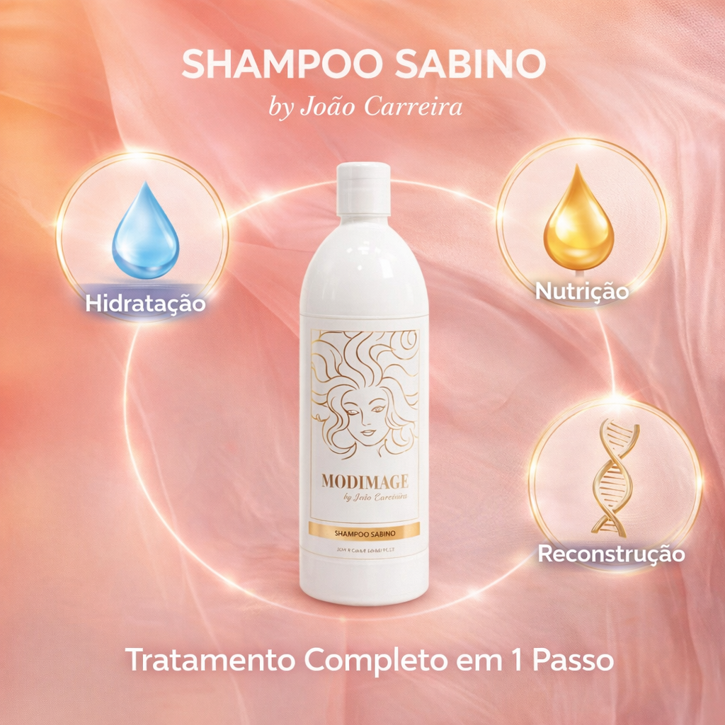 Sabino Shampoo Sabino by João Carreira – Limpeza Suave e Cuidado Diário