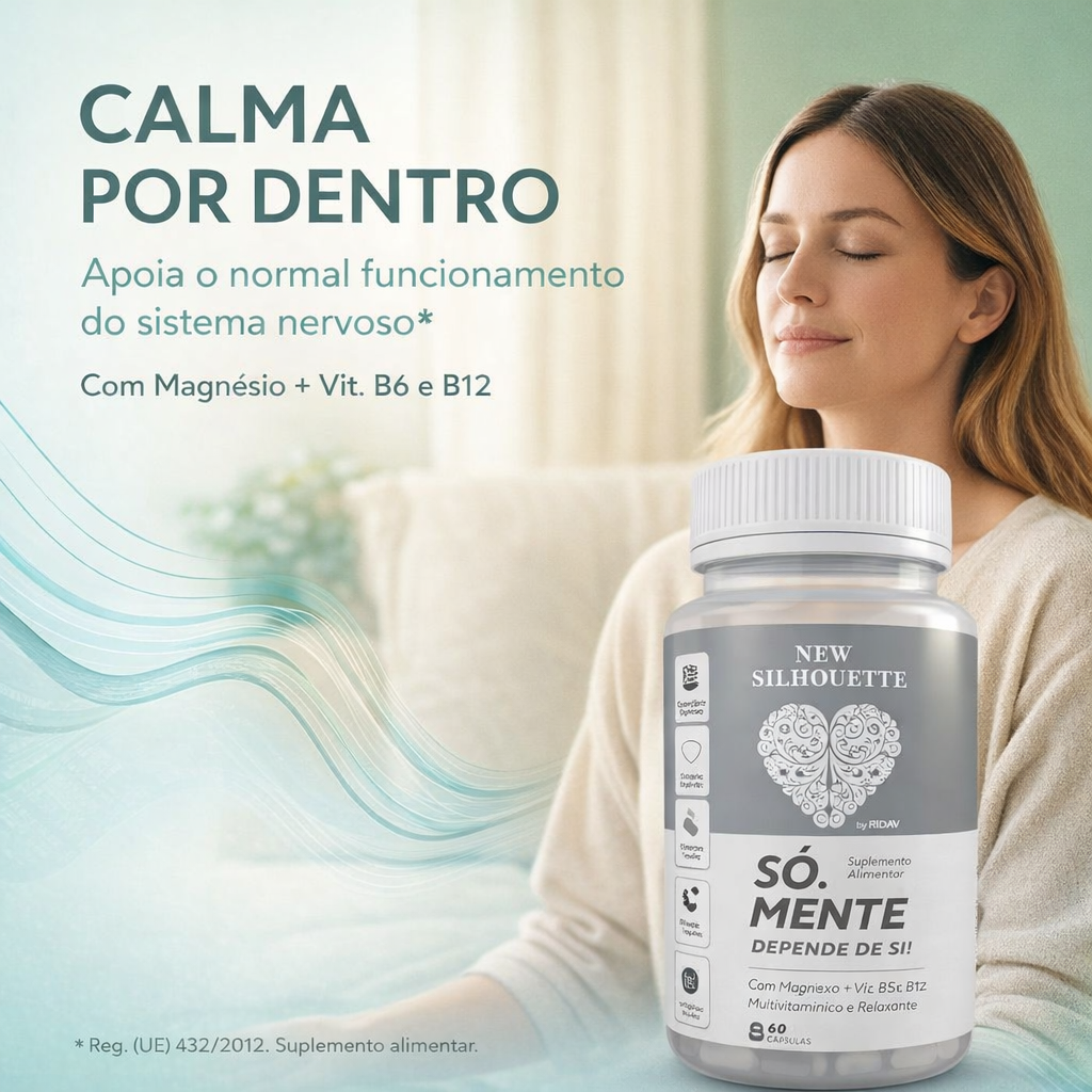 SÓ.MENTE – Complexo B + Relax (Multivitamínico e Relaxante)