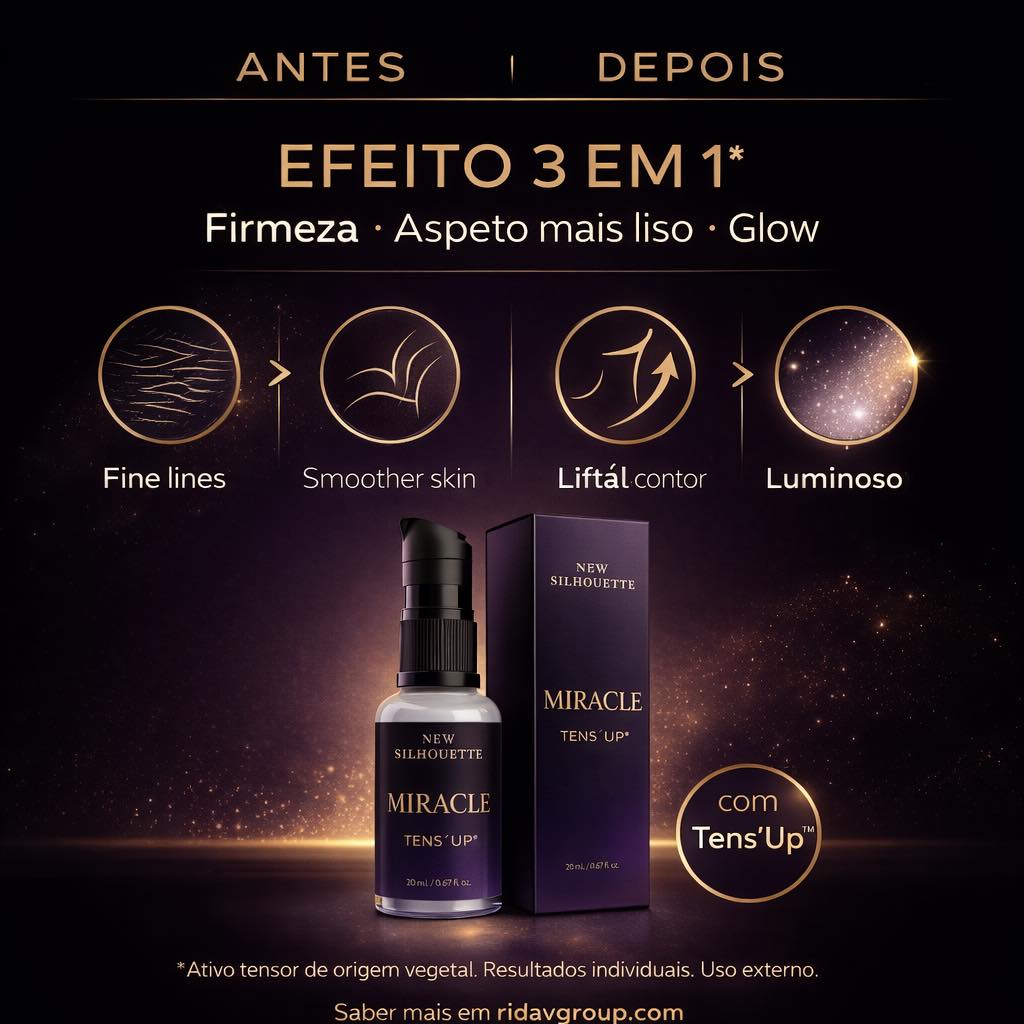 New Silhouette MIRACLE Tens’Up – Equipamento de Eletroestimulação para Reafirmação Corporal
