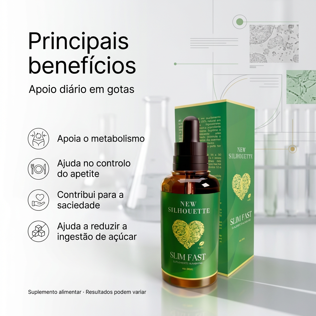 Slim Fast New Silhouette – Apoio ao Emagrecimento e Definição Corporal
