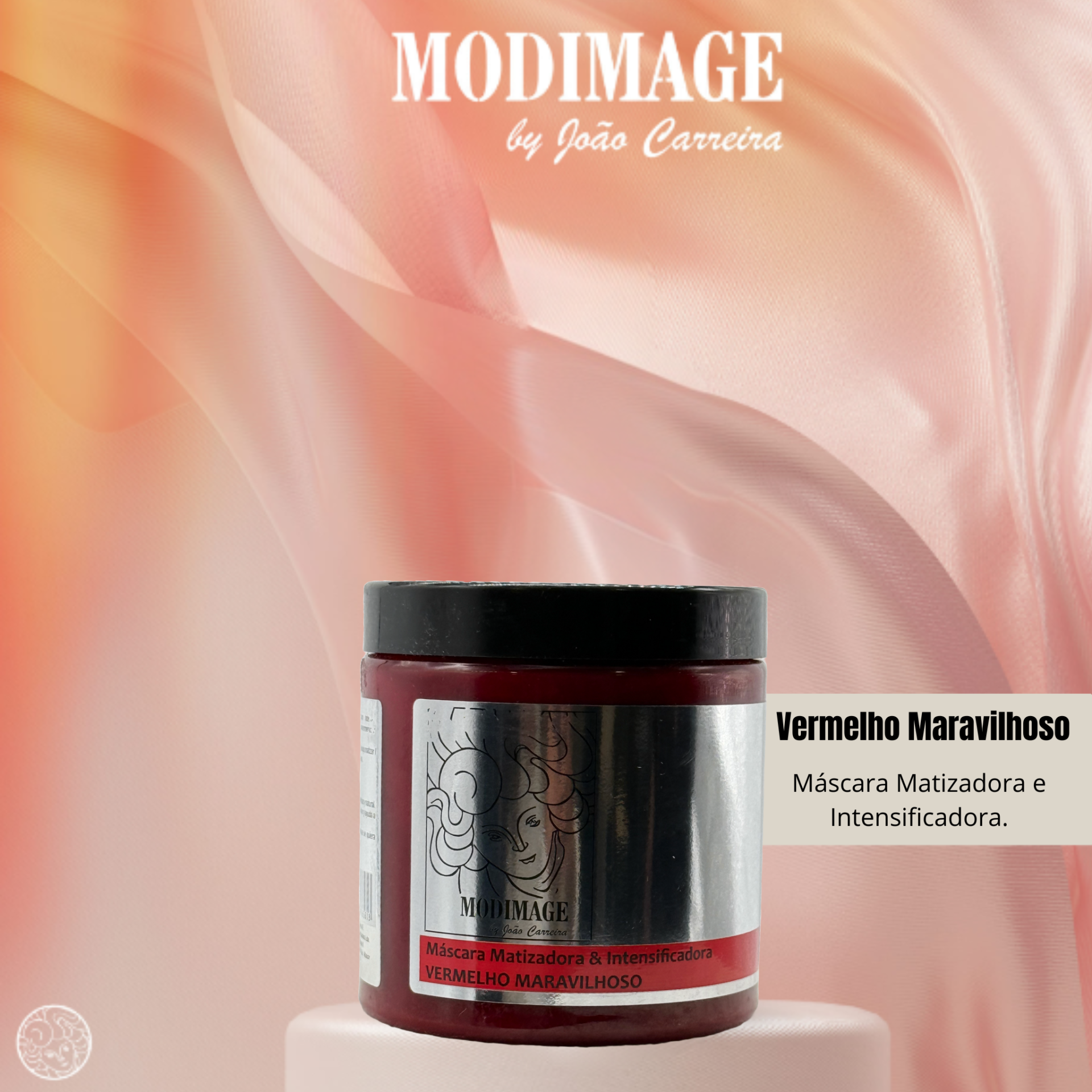 Máscara Matizadora & Intensificadora Vermelho Maravilhoso by João Carreira – Intensidade, Brilho e Reflexos Vermelhos Vibrantes