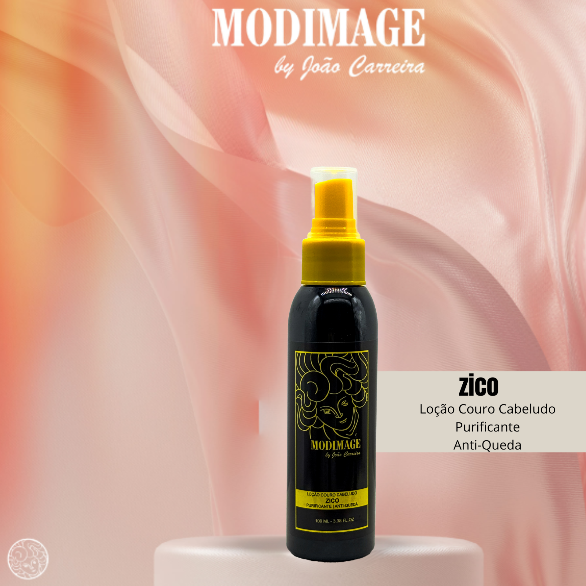 Zico Loção Couro Cabeludo MODIMAGE by João Carreira – Cuidado Revitalizante para o Couro Cabeludo