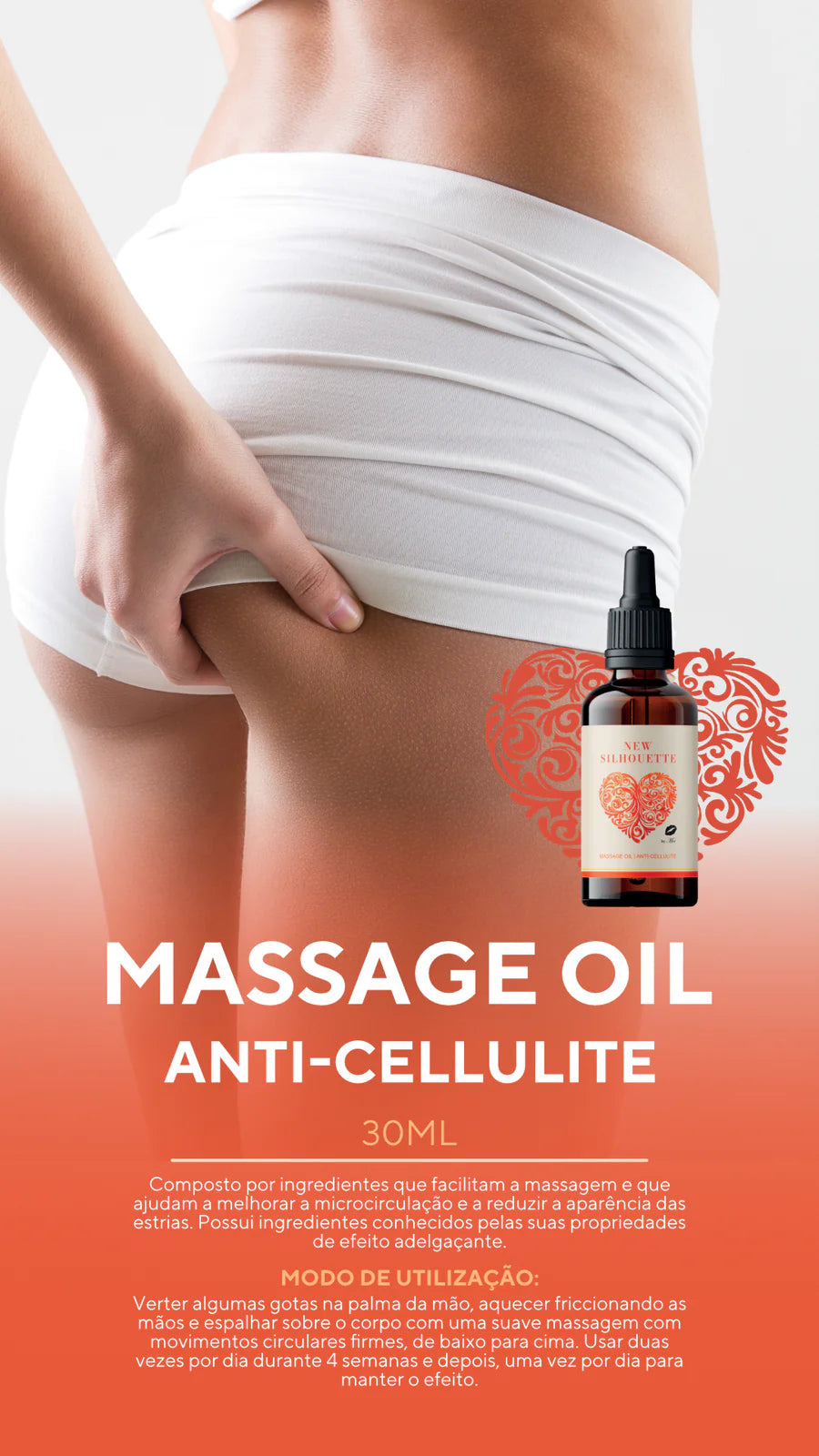 Anti-Celulite New Silhouette – Creme Redutor de Silhueta