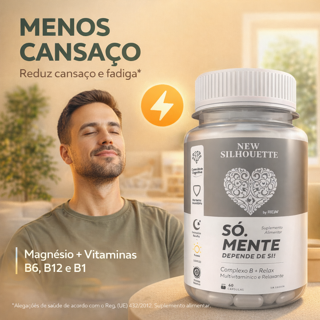 SÓ.MENTE – Complexo B + Relax (Multivitamínico e Relaxante)