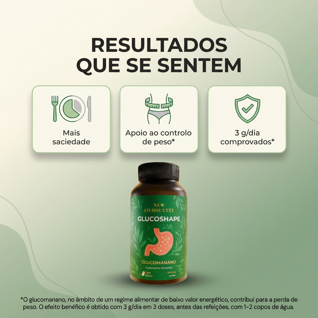 GlucoShape New Silhouette – Suplemento para Equilíbrio Metabólico e Controlo do Açúcar
