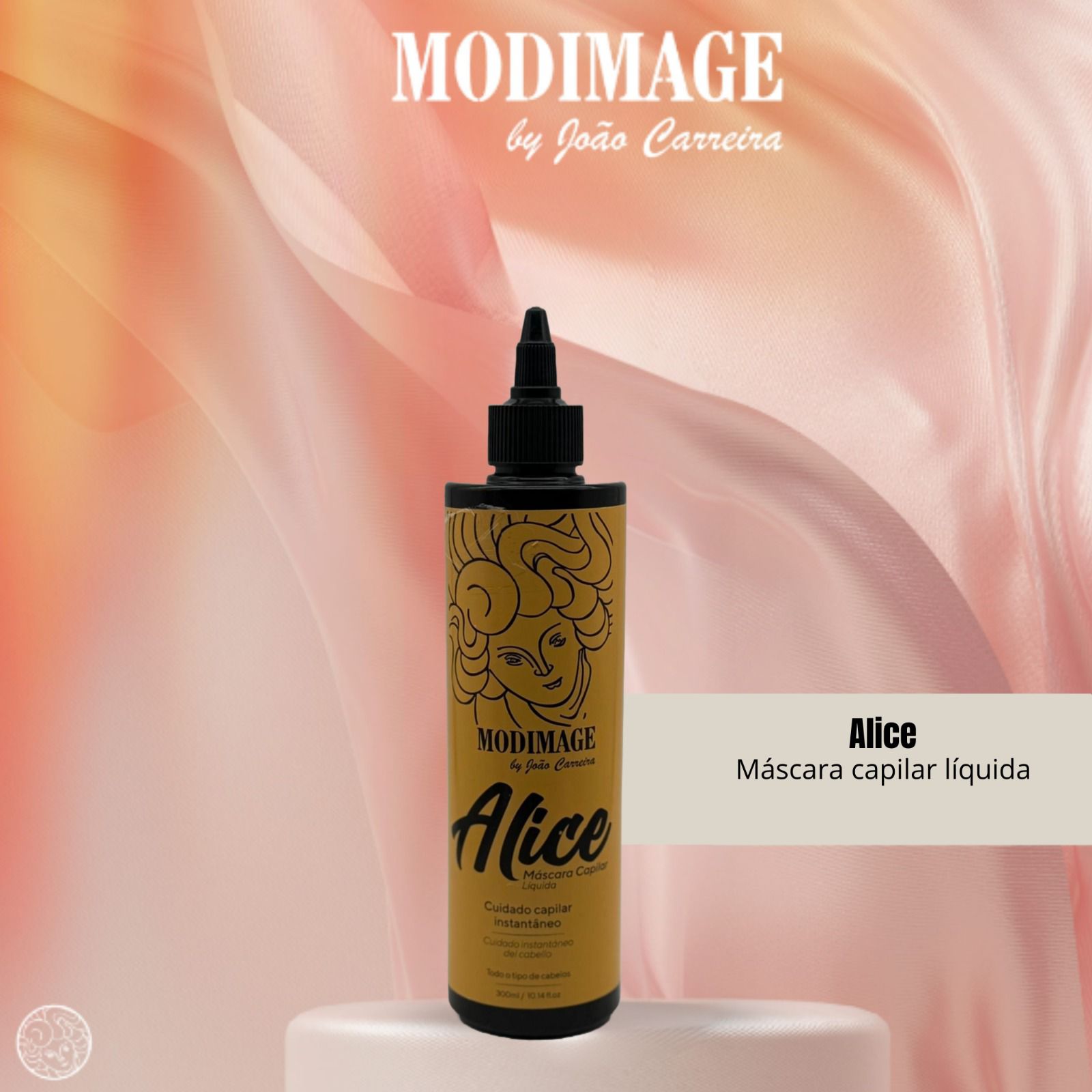Máscara Capilar Líquida ALICE – Modimagem by João Carreira | Hidratação, Reparação e Brilho Instantâneo