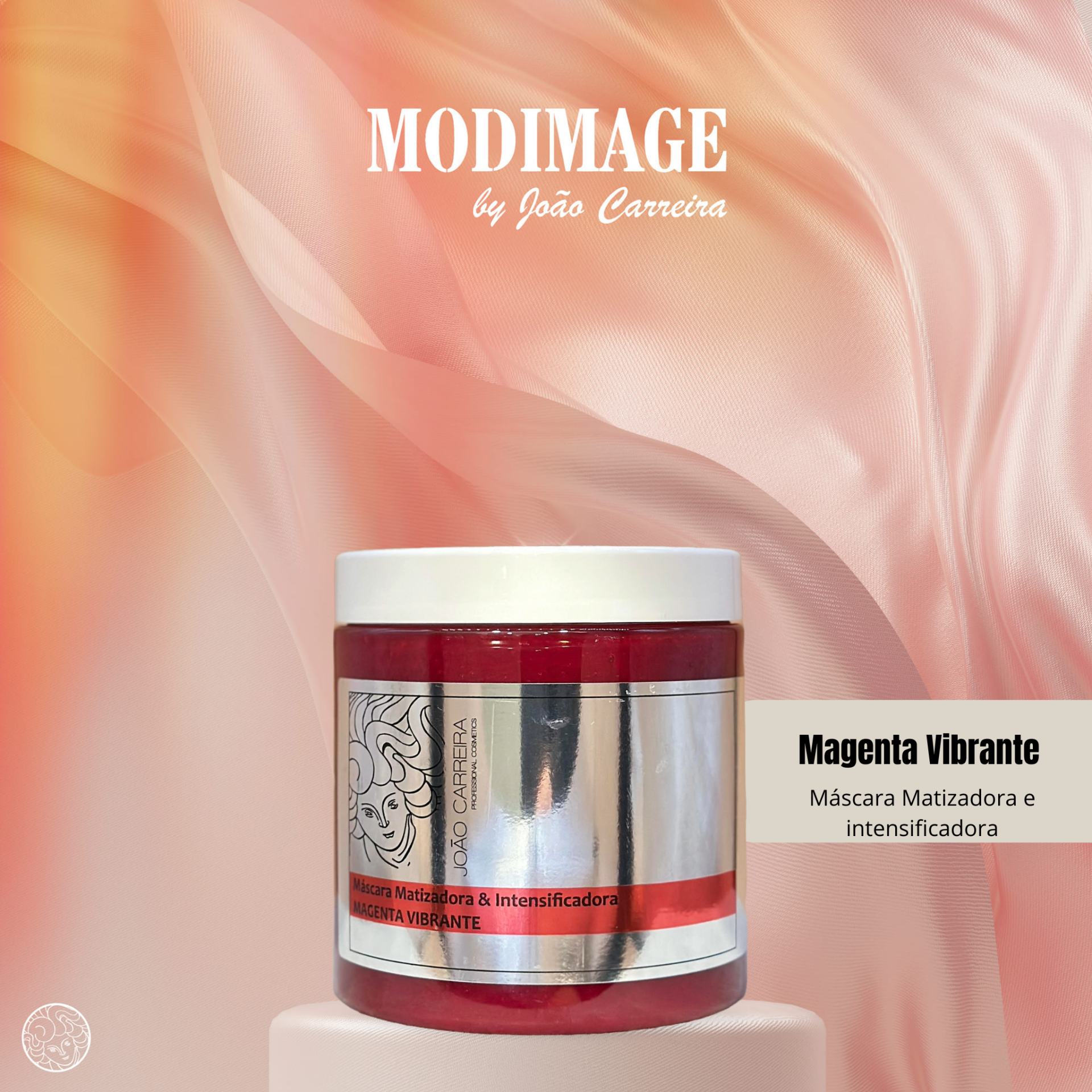 Máscara Matizadora & Intensificadora Magenta Vibrante MODIMAGE by João Carreira